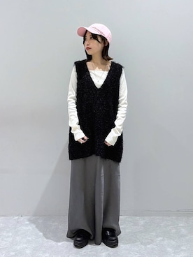 ヒトミさん（レディース・146cm）の冬コーディネート