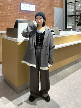 ヒトミさん（レディース・146cm）の秋コーディネート
