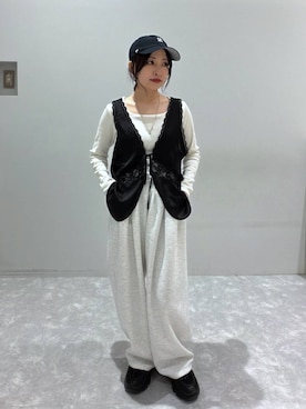 ヒトミさん（レディース・146cm）の冬コーディネート