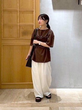 ヒトミさん（レディース・146cm）の夏コーディネート