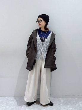 ヒトミさん（レディース・146cm）の春コーディネート