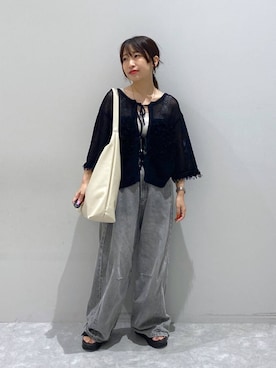 ヒトミさん（レディース・146cm）の夏コーディネート