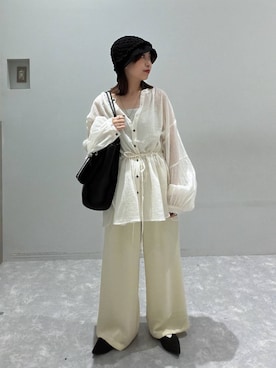 「LOWRYS FARM」｜ヒトミさん（レディース・146cm）の春コーディネート