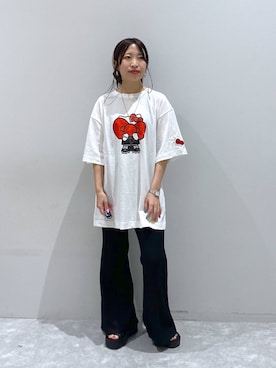 「アイテム（パンツ）」を使った、ヒトミさん（レディース・146cm・30代）の夏コーディネート