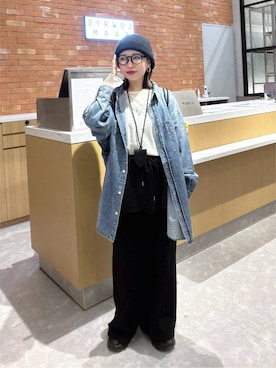 ヒトミさん（レディース・146cm）の秋コーディネート