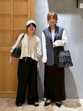 「アイテム（スカート）」を使った、ヒトミさん（レディース・146cm・30代）の秋コーディネート