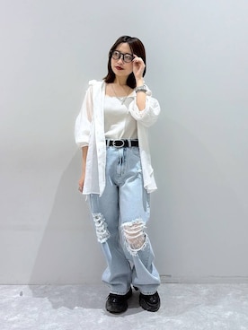 ヒトミさん（レディース・146cm）の春コーディネート