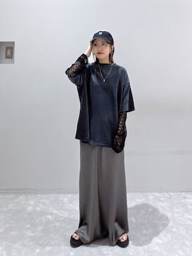 ヒトミさん(レディース・146cm)の夏コーディネート