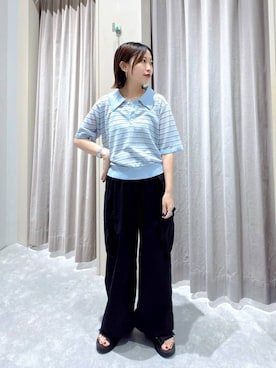ヒトミさん（レディース・146cm）の夏コーディネート