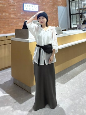 「LOWRYS FARM（ローリーズファーム）のアイテム（スニーカー）」を使った、ヒトミさん（レディース・146cm）の秋コーディネート