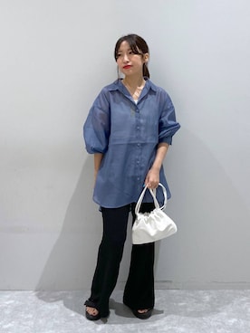 「アイテム（パンツ）」を使った、ヒトミさん（レディース・146cm・30代）の夏コーディネート