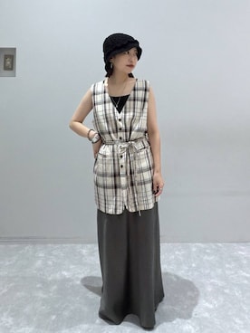 ヒトミさん(レディース・146cm)の夏コーディネート