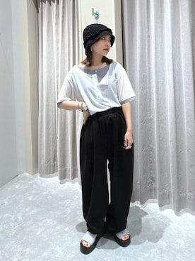 ヒトミさん（レディース・146cm）の夏コーディネート