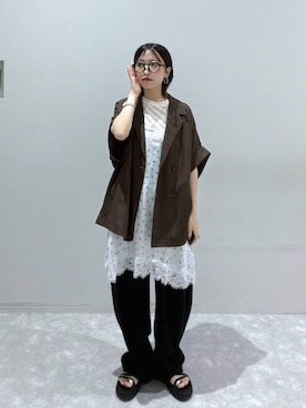 ヒトミさん(レディース・146cm)の夏コーディネート