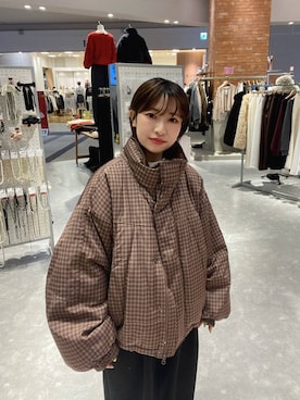 「アイテム（スウェットパンツ）」を使った、ヒトミさん（レディース・146cm・30代）の冬コーディネート