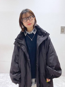 ヒトミさん（レディース・146cm）の冬コーディネート