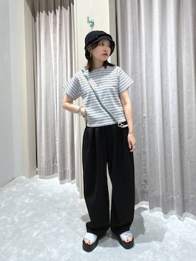 ヒトミさん（レディース・146cm）の夏コーディネート