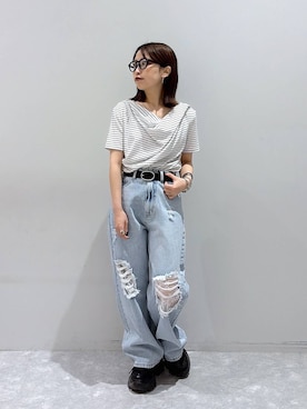 ヒトミさん（レディース・146cm）の春コーディネート
