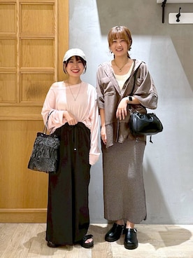 「アイテム（スカート）」を使った、ヒトミさん（レディース・146cm・30代）の夏コーディネート