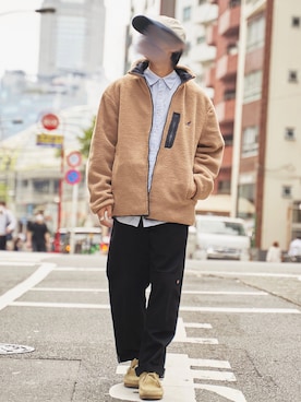 むさし君さんの（KANGOL | カンゴール）を使ったコーディネート