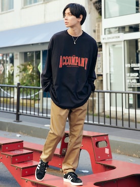 むさし君さん（メンズ・178cm）の秋コーディネート