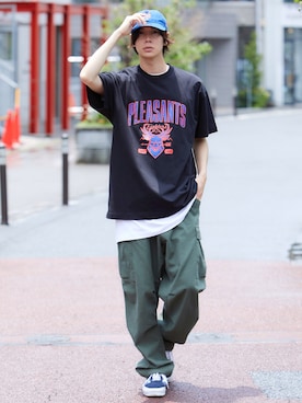 むさし君さん(メンズ・178cm)の夏コーディネート