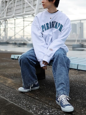 むさし君さん（メンズ・178cm）の冬コーディネート