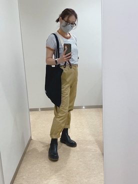 「ZURI（ズリ）のアイテム」を使った、fin*さん（レディース・164cm）の秋コーディネート