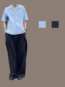 nnnさん（メンズ・177cm）の夏コーディネート