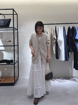 清水ひなさん（レディース・161cm）の秋コーディネート