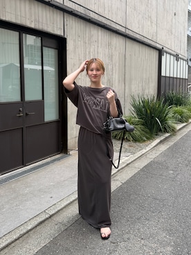 清水ひなさん(レディース・162cm)の夏コーディネート