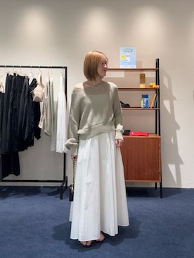 清水ひなさん(レディース・162cm)の春コーディネート