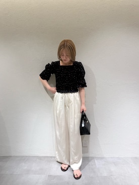 清水ひなさん（レディース・162cm）の夏コーディネート