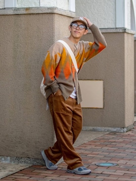 「New Balance」｜ぜっきーさん（メンズ・165cm）の秋コーディネート