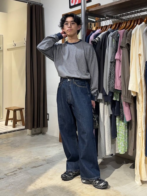 【niko and ...JEANS 2025SS】ワイド5ポケットデニムパンツ