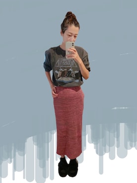 ピンクスカート の人気ファッションコーディネート Wear