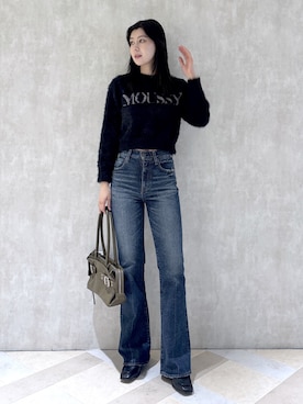 「MOUSSY（マウジー）のアイテム」を使った、lisaさん（骨格ウェーブ・レディース・173cm）の秋コーディネート