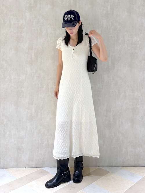 セール】OPEN NECK MERMAID ドレス（ワンピース）｜MOUSSY