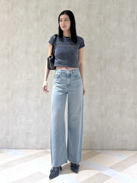 「アイテム（パンプス）」を使った、lisaさん（レディース・173cm）の夏コーディネート