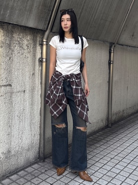 「アイテム（パンプス）」を使った、lisaさん（レディース・173cm）の夏コーディネート
