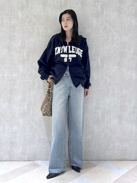 「アイテム（パンプス）」を使った、lisaさん（レディース・173cm）の秋コーディネート