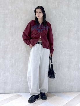 「MOUSSY（マウジー）のアイテム」を使った、lisaさん（骨格ウェーブ・レディース・173cm）の秋コーディネート