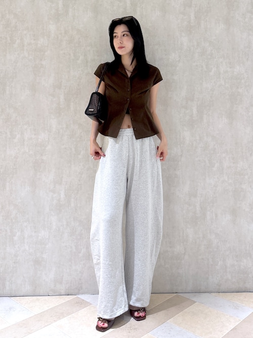 CURVE LINE スウェットパンツ　サイズ2 MOUSSY | CURVE LINE スウェットパンツ (パンツ ) |SHEL'TTER