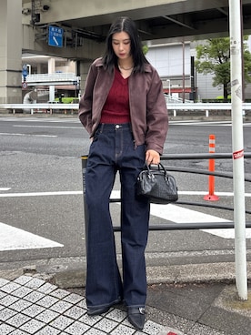 「アイテム（パンプス）」を使った、lisaさん（レディース・173cm）の夏コーディネート