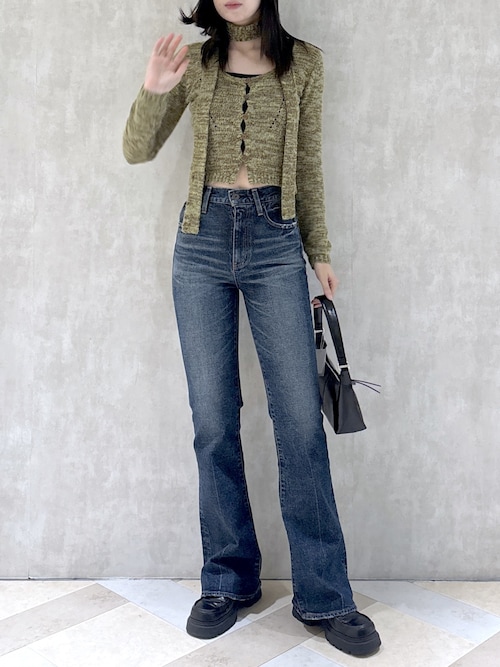 MVS D/BLU FLARE(L)（デニムパンツ）｜MOUSSY（マウジー）の