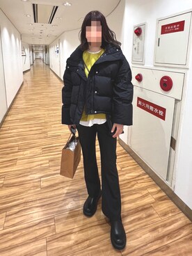 MOUSSY(マウジー)の「SHORT PUFFER ジャケット(ダウンジャケット ...