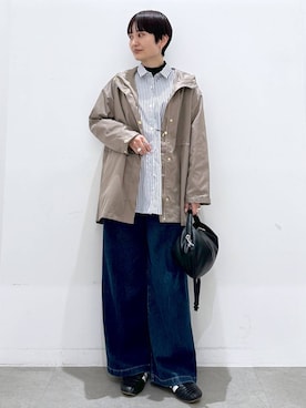 「マウンテンパーカー」｜SuUさん（レディース・167cm・40代）の冬コーディネート