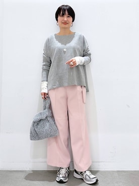 SuUさん（レディース・167cm）の冬コーディネート