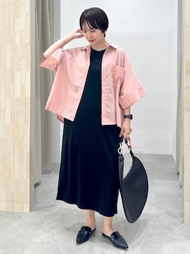 「アイテム（ワンピース）」を使った、SuUさん（レディース・167cm・40代）の夏コーディネート