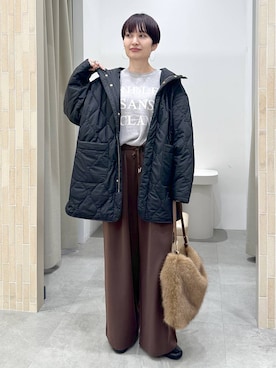 「アイテム（ハンドバッグ）」を使った、SuUさん（レディース・167cm・40代）の秋コーディネート